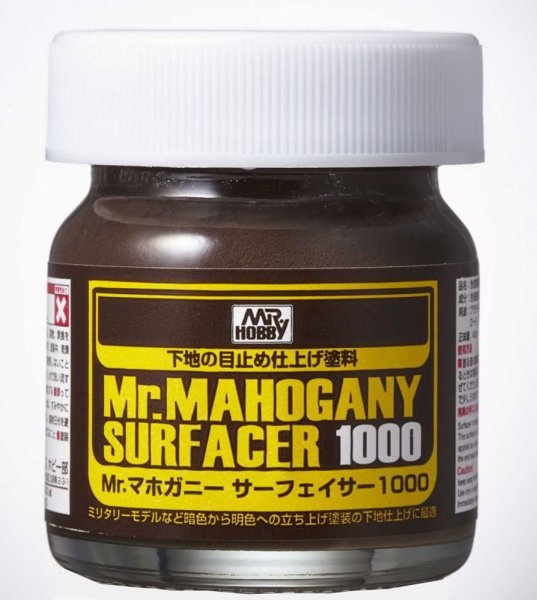 Mr Hobby -Gunze Mr. Mahogany Surfacer 1000 (40 ml)