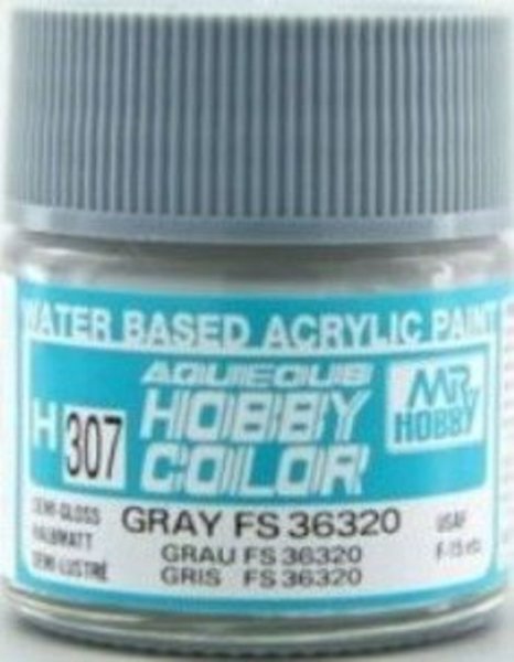 Mr Hobby -Gunze Aqueous Hobby Colors (10 ml) Gray FS 36320