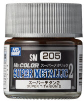 Mr Hobby -Gunze Mr. Color Super Metallic Colors II (10...
