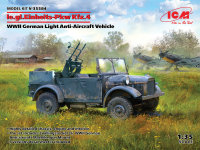 le.gl.Einheitz-Pkw Kfz.4, WWII German Light Anti-Aircraft...