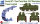 Soviet BT-7 Fast Tank Mod.1937 Workable Track Link Set