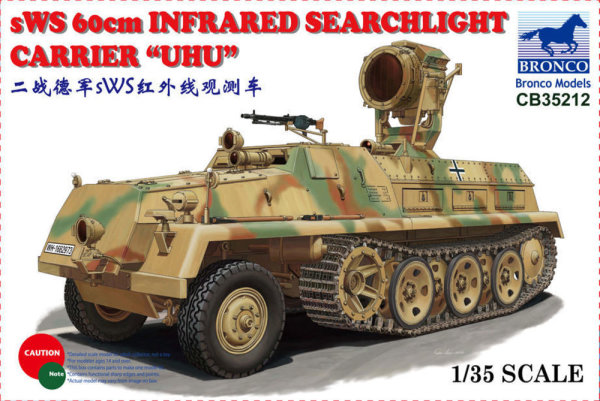 sWS 60cm Infrared Searchlight CarrierUHU