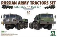 Russian Army Tractors KZKT-537L & MAZ537 1+1
