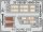 Bf 109G-2/4 seatbelts STEEL for REVELL