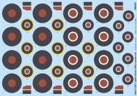 Spitfire British WW2 roundels late
