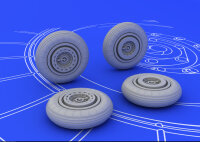 MiG-15 wheels for Eduard