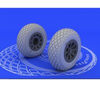 P-51 wheels for Tamiya