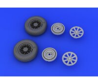 F4U-1 wheels for Tamiya
