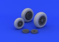 F-104 undercarriage wheels late for Ital