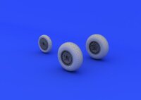 Me 262 wheels for Tamiya