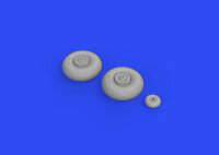 Il-2 wheels 1/48 for ZVEZDA