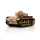 1/16 RC PzKpfw III Ausf. H sand BB+IR
