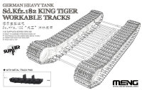 German Heavy Tank Sd.Kfz.182 King Tiger Workable Tracks