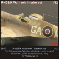 P-40E/K Warhawk Interior set