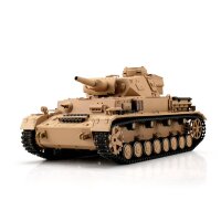 1/16 RC Panzer IV Ausf. F1 sand BB+IR (Metallketten)