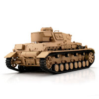 1/16 RC PzKpfw IV Ausf. F1 sand BB+IR (Metal Tracks)