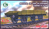 Biaxial 20 ton plattform