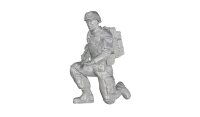 Kneeling Soldier(on left knee) US Army Infantry Squad 2nd...
