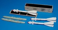 Russian missile R-60 AA-8 Aphid with box