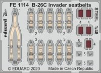 B-26C Invader seatbelts STEEL for ICM