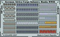 German Africa Corps Infantry Ranks WWII