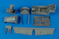 F-8E/H Crusader cockpit set für Trumpeter Bausatz