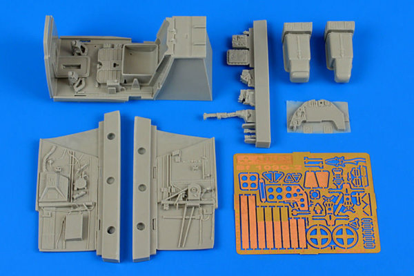 Bf 109G-2 cockpit seet for Revell