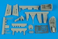He 162A Cockpit Set And Wheel Bay für Tamiya Bausatz