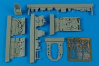A6M5 Zero cockpit set for Tamiya