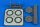 I-16 wheels & paint masks for ICM
