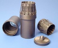 F-15C exhaust nozzles - late version Für Hasegawa...