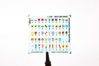 International Marine Signal Flags SPACE for