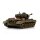1/16 RC M26 Pershing Snow Leopard green BB (metal tracks)