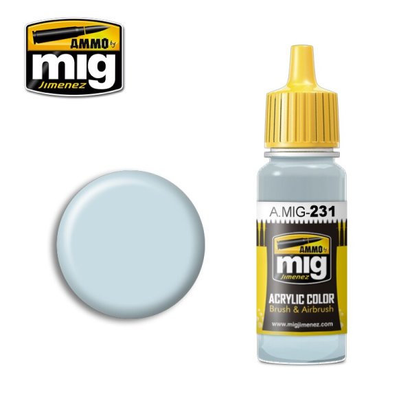 ACRYLIC COLOR RLM 65 Hellblau