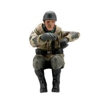 1/16 Figures Schwimmwagen Crew Set Paratrooper Winter