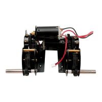 4in1 steel gearbox for M41, M26, Panther,...