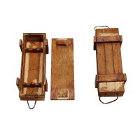 1/16 Accessories Wooden Ammo Box