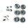 Sherman M4A3 metal drive and idler wheel