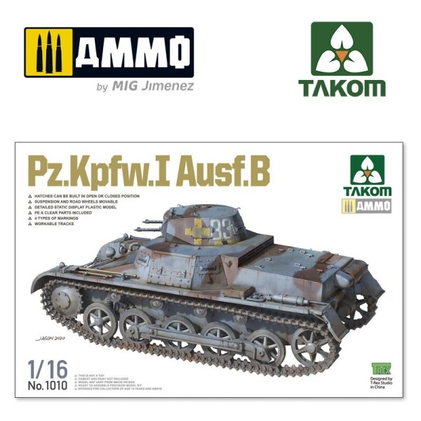 1/16 Bausatz Pz.Kpfw.I Ausf.B