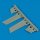 F-8 Crusader flaps for Academy