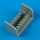 Curtiss P-40B exhaust for Airfix