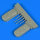 B-25 Mitchell gun packs for Hasegawa