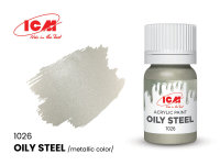 METALLIC COLORS Oily Steel bottle 12 ml