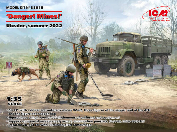 Danger! Mines! Ukraine, summer 2022