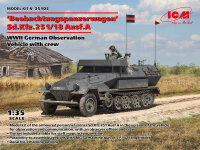 Beobachtungspanzerwagen Sd.Kfz.251/18 Ausf.A, WWII German...