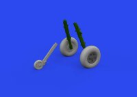Spitfire Mk.Ia wheels 1/32 KOTARE