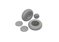 P-47D wheels cross tread 1/48