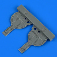 Bf 108 undercarriage covers for Eduard