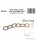 Fine brass chain with rounded links - suitable for 1/72 scale