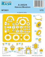 A-20G/K Havoc/Boston MASK 1/72